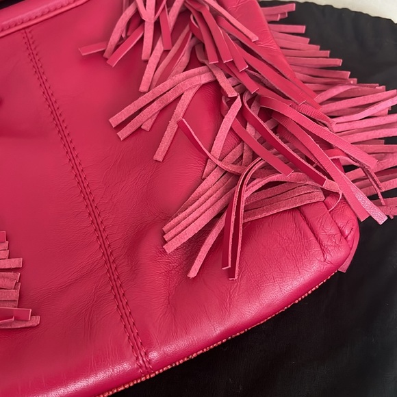 Maje fringed & beaded crossbody/top-handle bag - Picture 3 of 4